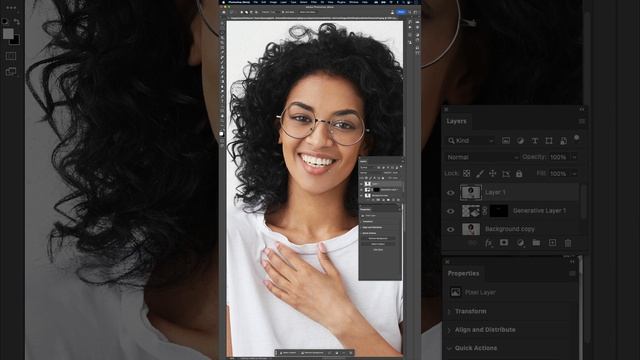 Easily Remove Glare from Glasses using #GenerativeFill | A #photoshop #AdobeFirefly a Magic Trick смотреть онлайн