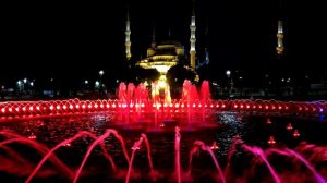 Стамбул. Фонтан на площади Sultanahmet