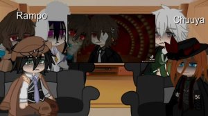 Bsd react to my videos fyozai) Dazai angst?? /by ~Madi-chan~\