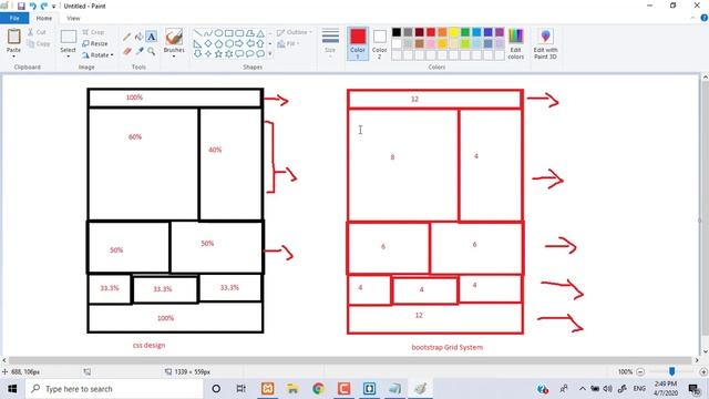 bootstrap 4 4 Grid System смотреть онлайн