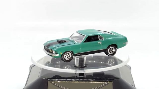1970 Ford Mustang Mach 1 metal model Johnny Lightning – M 1:64 (JLMC001-6B) | modelkit.eu смотреть онлайн