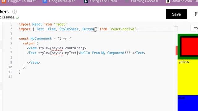 React Native Part 4 - Custom Components смотреть онлайн