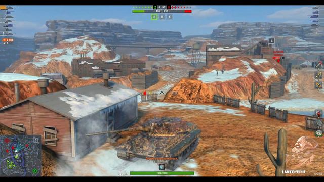 Е50М монстр показывает кто главный на карте Каньон