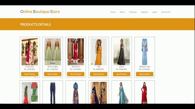 Python Django and MySQL Project on Online Boutique Store смотреть онлайн
