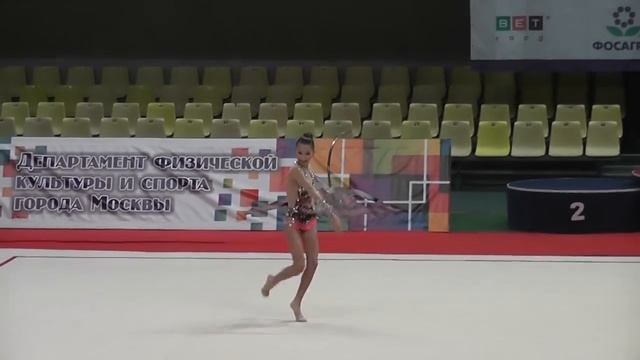 15.01.2015 Первенство Москвы. Арисова Алина 2002 обруч смотреть онлайн