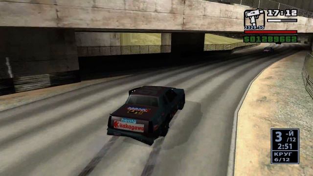 Grand Theft Auto: San Andreas. Дополнительная миссия 20. Стадион Лос-Сантоса. Трек "Восьмёрка" смотреть онлайн
