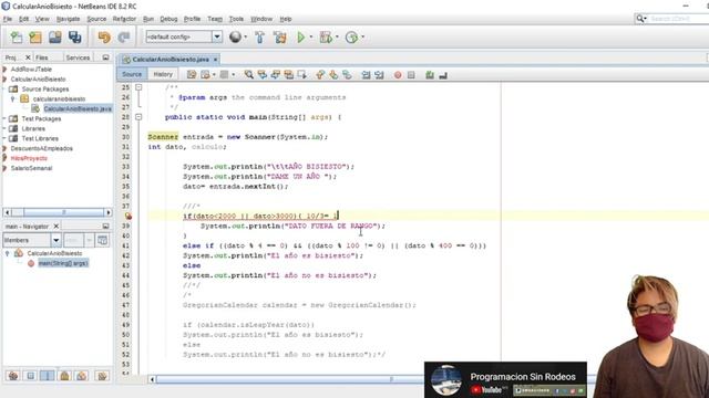 Anio bisiesto (Java) смотреть онлайн