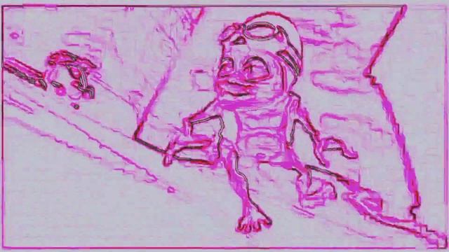 crazy frog | art sketch fx | awesome audio & visual effects | ChanowTv смотреть онлайн