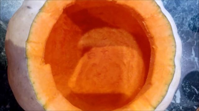 Тыква фаршированная мясом и овощами смотреть онлайн