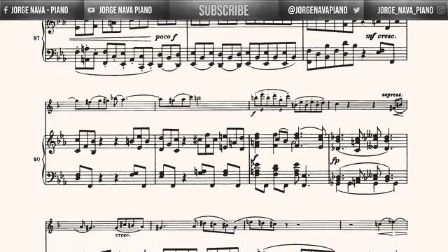 Brahms - Clarinet/Viola Sonata Op 120 Nº 2 - I. Allegro amabile - Piano Accompaniment смотреть онлайн