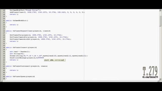 [Урок (Н) #3] Форматирование, сообщение в чат, имя игрока смотреть онлайн