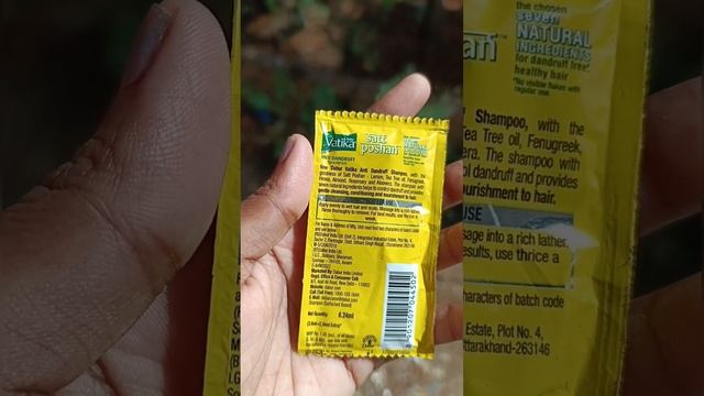 Dabur Vatika Anti Dandruff Shampoo Review #shorts #viral #trending