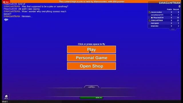 Trying to get 20,000 R$ on Roblox Flappy Bird. смотреть онлайн