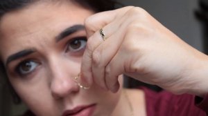 HOW TO PUT IN A HOOP NOSE RING + HELPFUL TRICK!