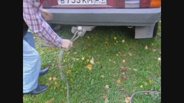 Узел для буксировки авто.