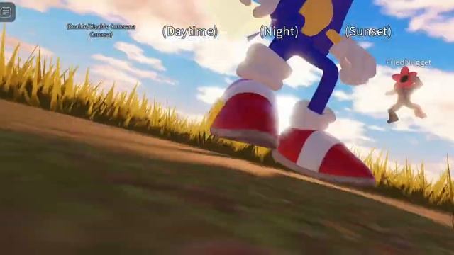 Roblox Sonic frontiers animation showcase on game смотреть онлайн