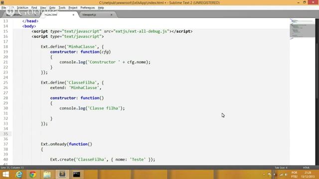 Aula ExtJS - 03 смотреть онлайн