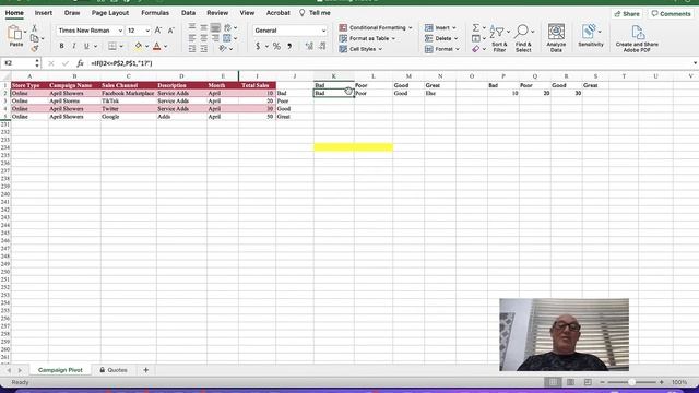 Excel 101: Using a Nested IF Statement to Build a Range смотреть онлайн