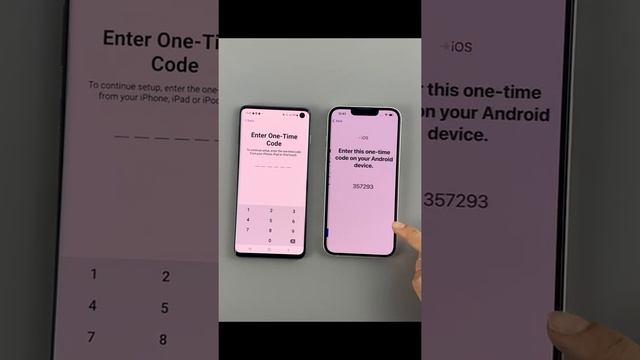 Transfer Data from Android to iPhone with Move to iOS #shorts смотреть онлайн