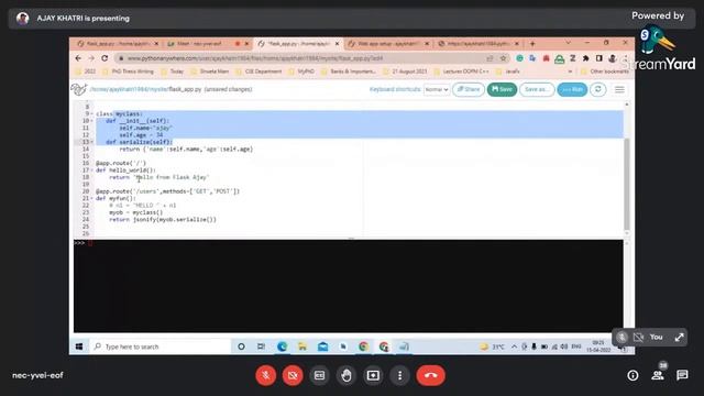 Placement Session - How to Host API using Python смотреть онлайн