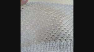 Простой ажурный узор спицами  Мастер класс Узор сетка спицами