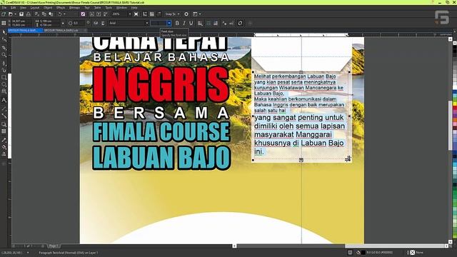 Tutorial Membuat Brosur/Flyer | Dengan CorelDRAW X8 смотреть онлайн