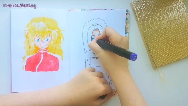 Если бы Яндекс Алиса была в аниме | Рисую скетчи вместе с вами | SvetaLifeBlog смотреть онлайн