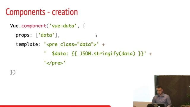 Jakub Skałecki: Vue.js - udany mix React.js i Angular.js [PL] - WarsawJS Meetup #39 смотреть онлайн
