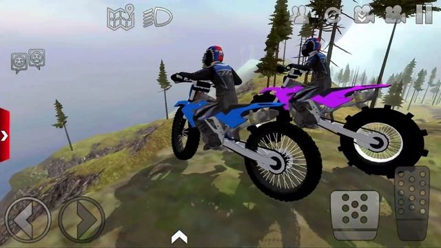 Offroad Outlaws - Dirt Motocross Bikes Racing Game Walkthrough - Android ios GamePlay смотреть онлайн
