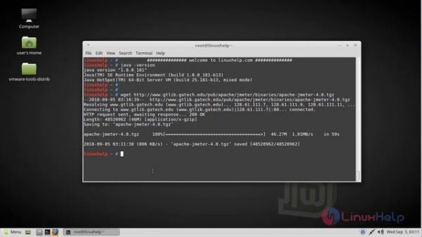 How To Install Apache Jmeter On Linux Mint 18.03