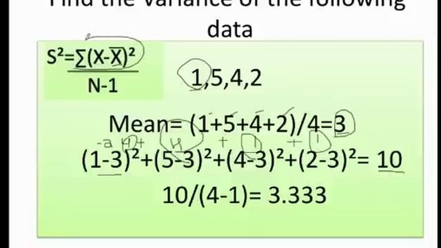 How to find the Range, Variance and standard deviation смотреть онлайн