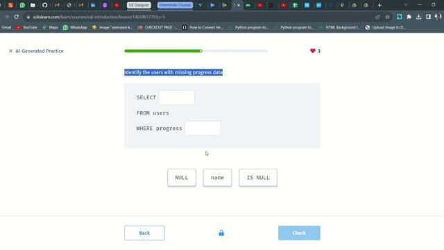 37 AI Generated Practice | Introduction to SQL | Sololearn смотреть онлайн