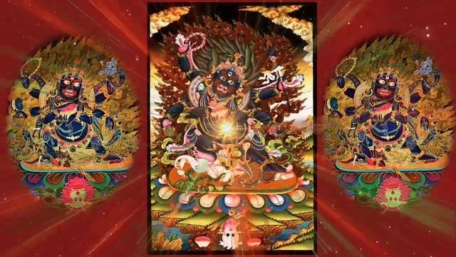 ☸Mahakala Practice (Prayer) Buddhist Prayer|Mahakala Puja To Remove Negative Energy|Karma Cleansing смотреть онлайн