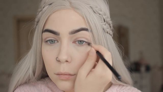 МАКИЯЖ ДЕЙЕНЕРИС ТАРГАРИЕН НА КАЖДЫЙ ДЕНЬ | ИГРА ПРЕСТОЛОВ смотреть онлайн