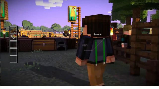 Minecraft Story mode game play part 1 смотреть онлайн
