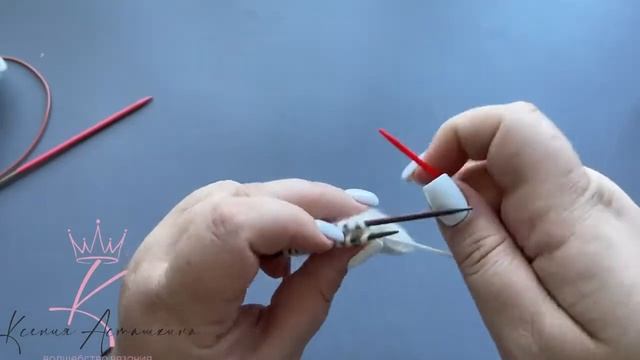 Бантик спицами смотреть онлайн