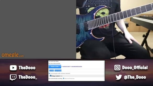 Guitarist AMAZES Strangers On OMEGLE With A TALKBOX