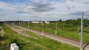 ЭП2Д-0087 РЭКС Москва-Тула по станции Столбовая