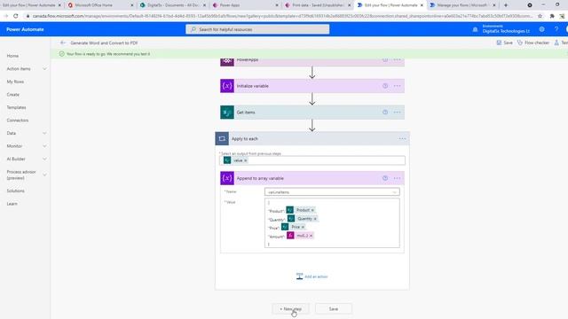 006 - Power Automate - Generate Word document and convert to PDF смотреть онлайн