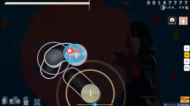 (osu!) Sangatsu no Phantasia - Pastel Rain [Extra] EZV2 SS смотреть онлайн