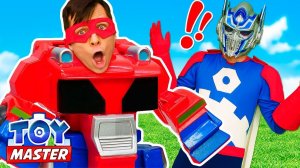 Шоу Той Мастер - Автоботы разделились? Роботы Трансформеры в видео для мальчиков