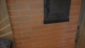 Каменка  для бани по серому спустя три года после строительства