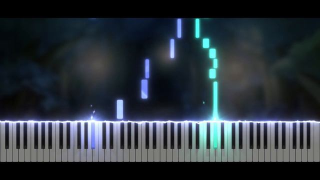 The Dark Forest - Professor Layton and the Diabolical Box | Piano Tutorial смотреть онлайн
