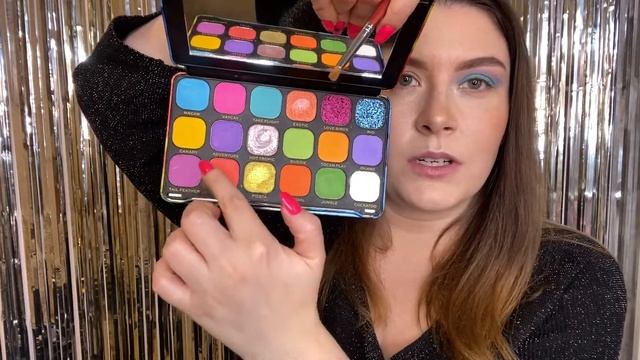 Пробую палетку Bird Of Paradise   Forever Flawless Makeup Revolution Обзор, макияж мейкап революшн