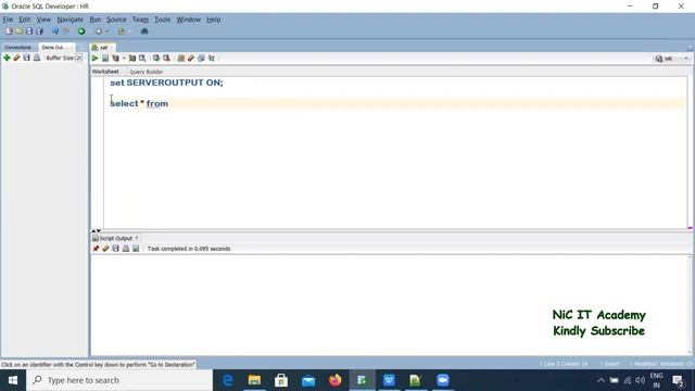 PLSQL Session 3 - IF and Case Statement | Oracle pl sql tutorial in tamil | pl sql in tamil | смотреть онлайн