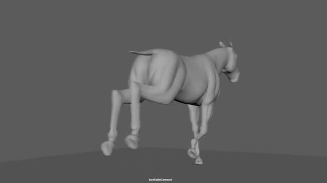 3D CG Horse Animation Test v1 (Gallop) смотреть онлайн