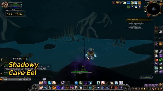 Shadowy Cave Eel - Secret Fish of Mechagon смотреть онлайн