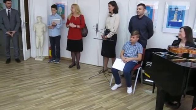ЛИКОВНА ИЗЛОЖБА - ХЕЛАДА - ( 8 ) 20.4.2018. смотреть онлайн
