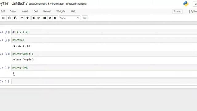 python tuple tutorial | tuple introduction смотреть онлайн