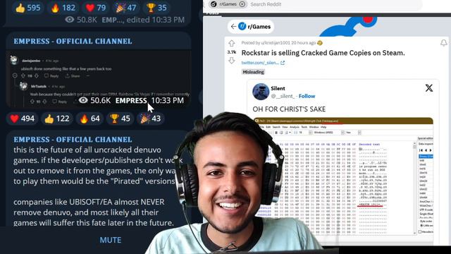 EMPRESS Cracker Slams R*Games (& Predicts Fate of UNCRACKED Denuvo Games) смотреть онлайн